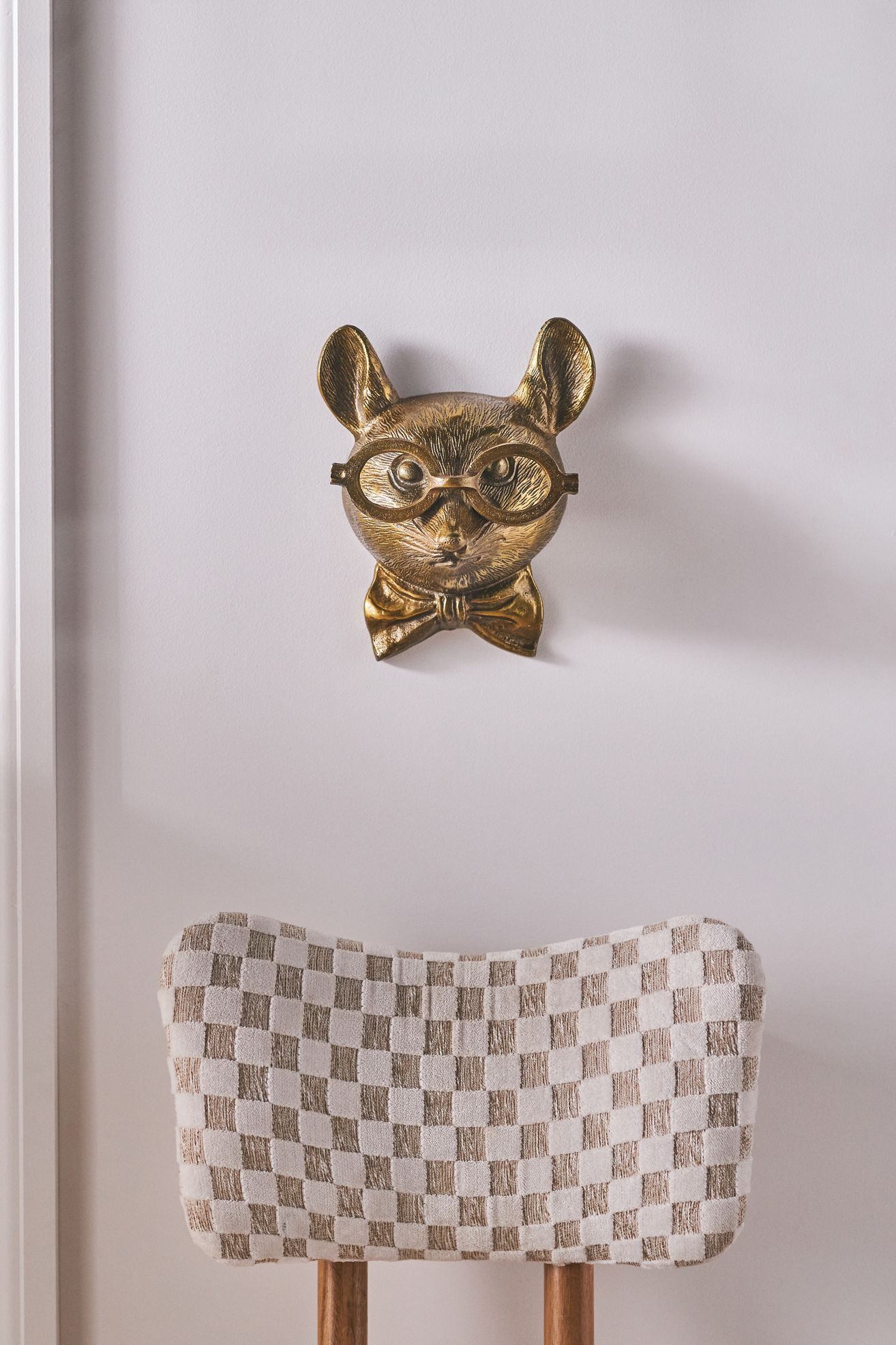 Louie the Mouse Gallery Wall Charm - Bronze, One Size