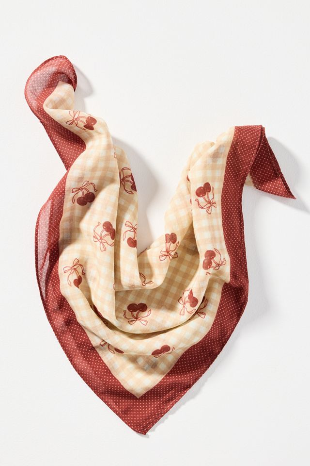 Daily Practice Graphic Bandana Scarf #1