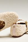 Circus NY by Sam Edelman Bella Faux Sherpa Fleece Mary Jane Flats