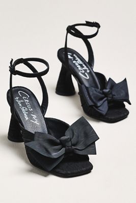 Circus NY by Sam Edelman Wilma Bow Ankle-Strap Heels