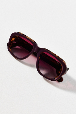 I-sea Square Shield Sunglasses In Purple