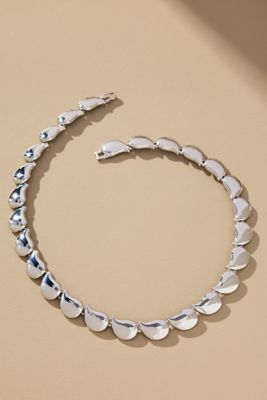 Sculptural Bean Collar Necklace
