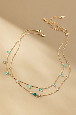 Baguette Crystal Necklace