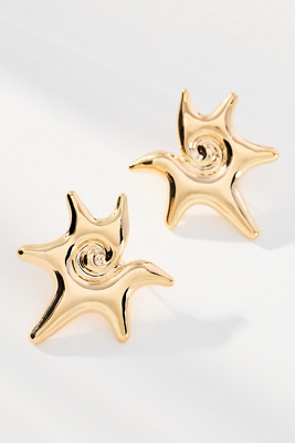 By Anthropologie Sunburst Post Earrings
