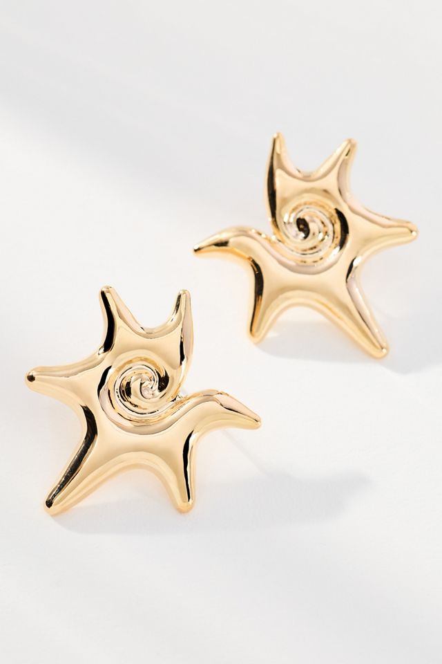 Sunburst Post Earrings #2