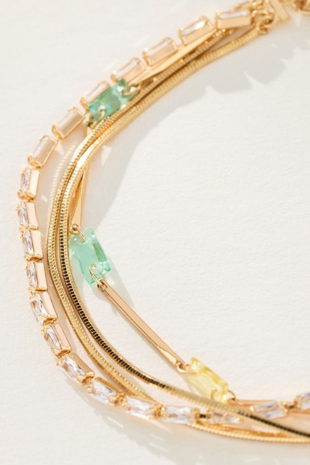Baguette Crystal Bracelet #2
