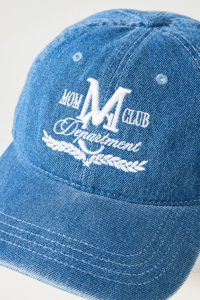 Slyfox Threads Mom Club Denim Baseball Cap #2