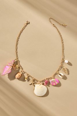 8 Other Reasons Large Shell Pendant Necklace In Gold