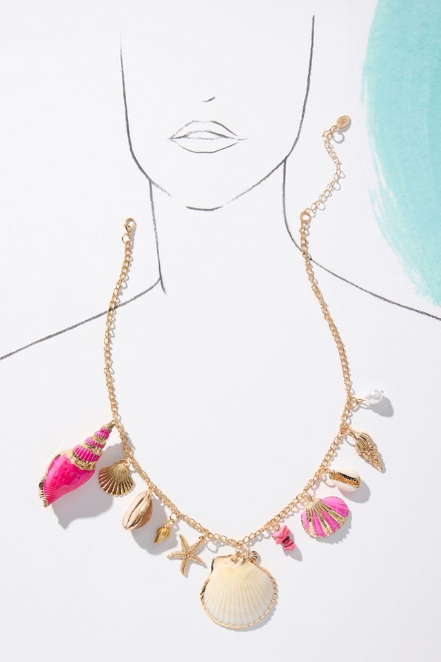 8 Other Reasons Large Shell Pendant Necklace #2