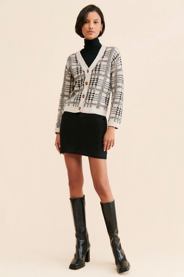 Theo & Spence Plaid Grandpa Cardigan #2