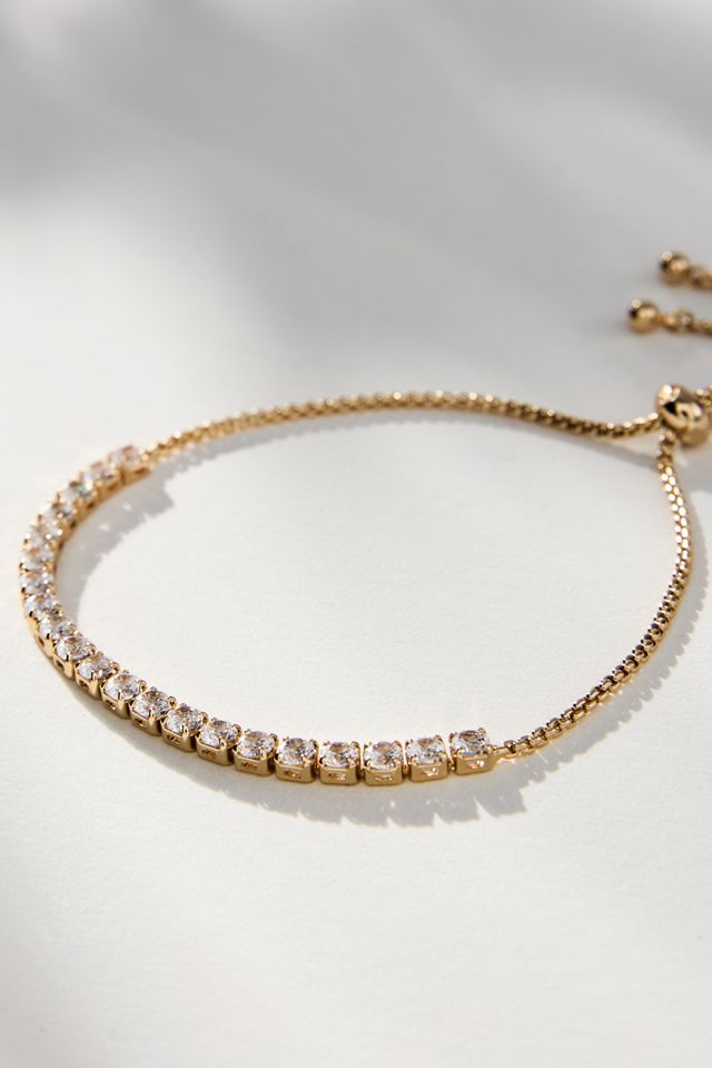 Ettika Adjustable Dainty Crystal Bracelet #1
