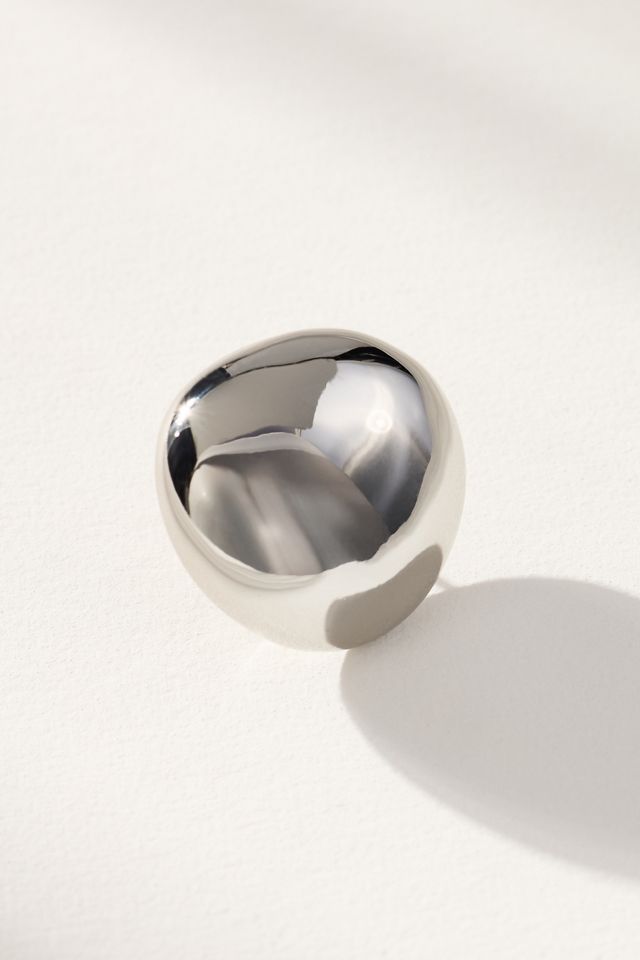 Ettika Polished Pebble Stud Earrings #1