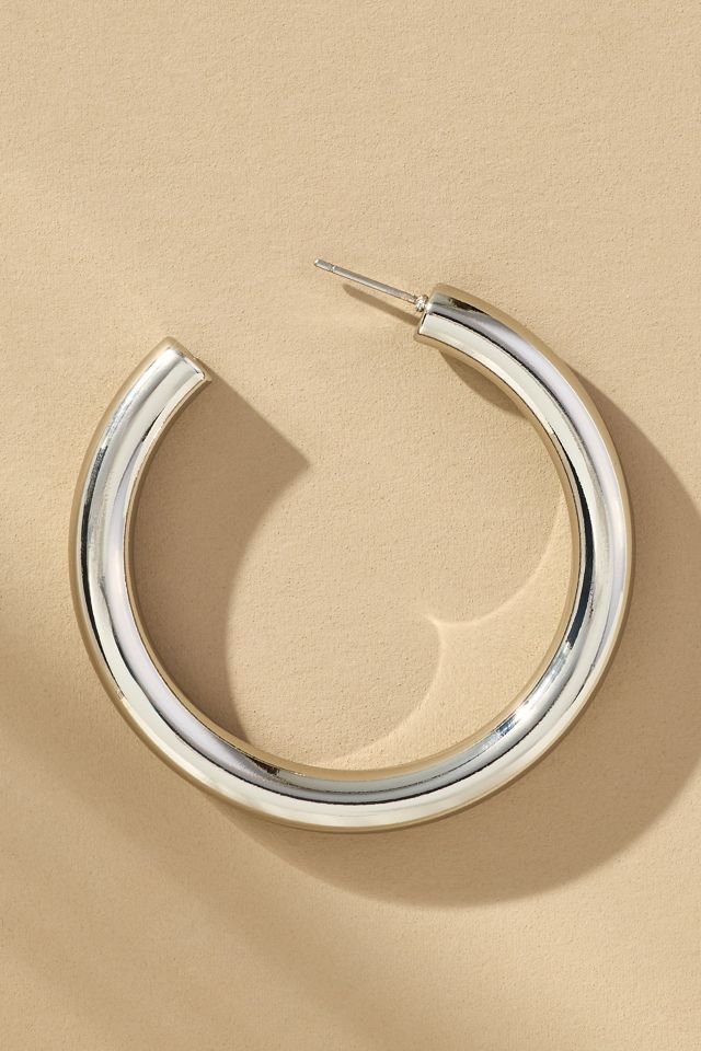 Ettika Large Thick Classic Hoop Earrings #1