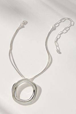 Ettika Open Circle Statement Necklace