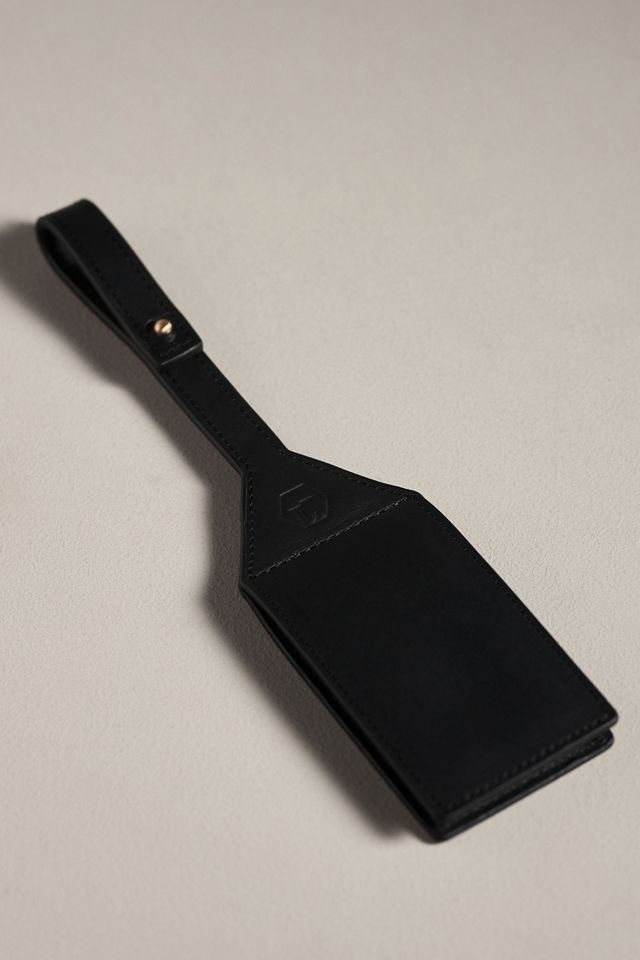 TOPTOTE Leather Luggage Tag Hat Clip #1