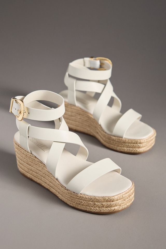 Schutz Harper Flatform Wedge Sandals #1