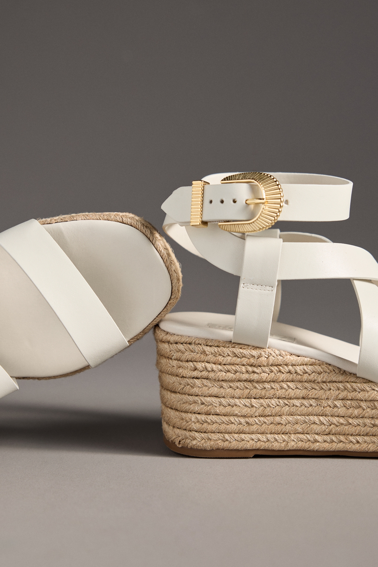 Schutz Harper Flatform Wedge Sandals