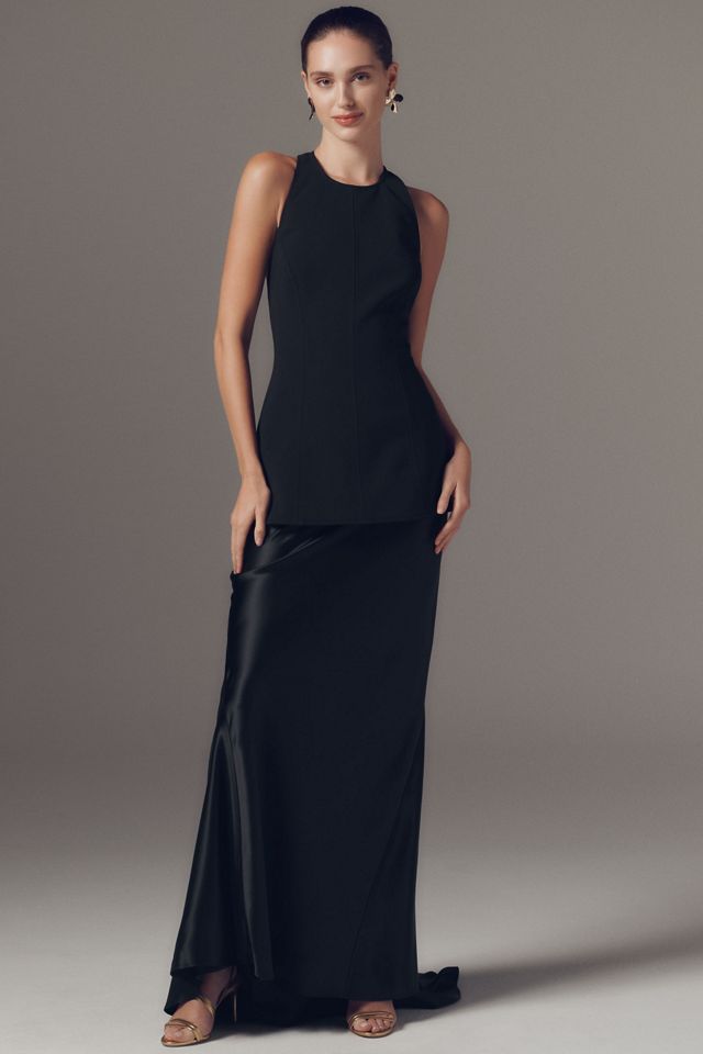 Acler Hawick High-Neck Flared Top #2