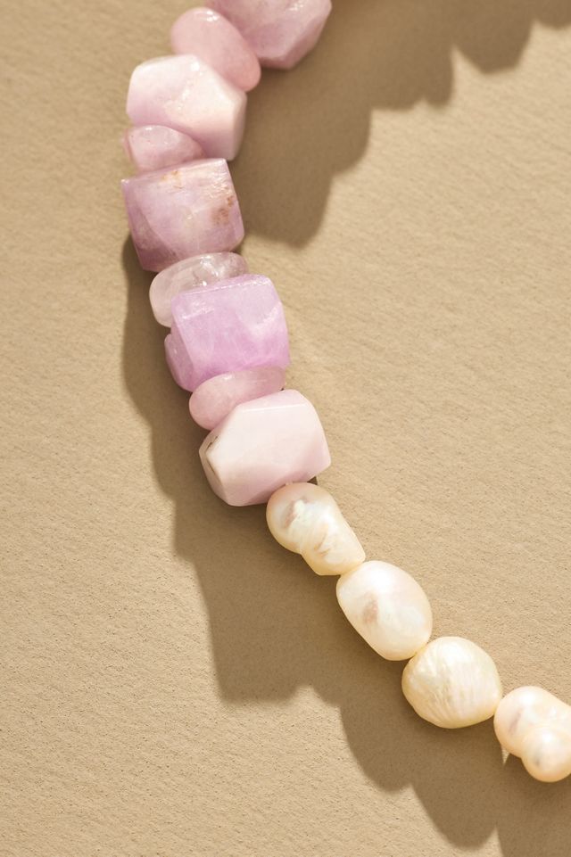 8 Other Reasons Split Pearl Necklace #1
