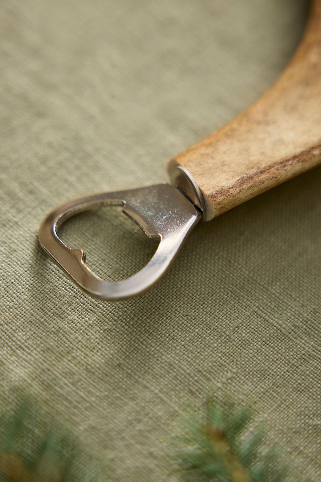 Reindeer Antler Bottle Opener #1