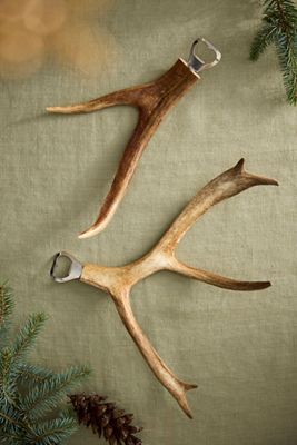 Reindeer Antler Bottle Opener