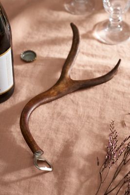 Reindeer Antler Bottle Opener