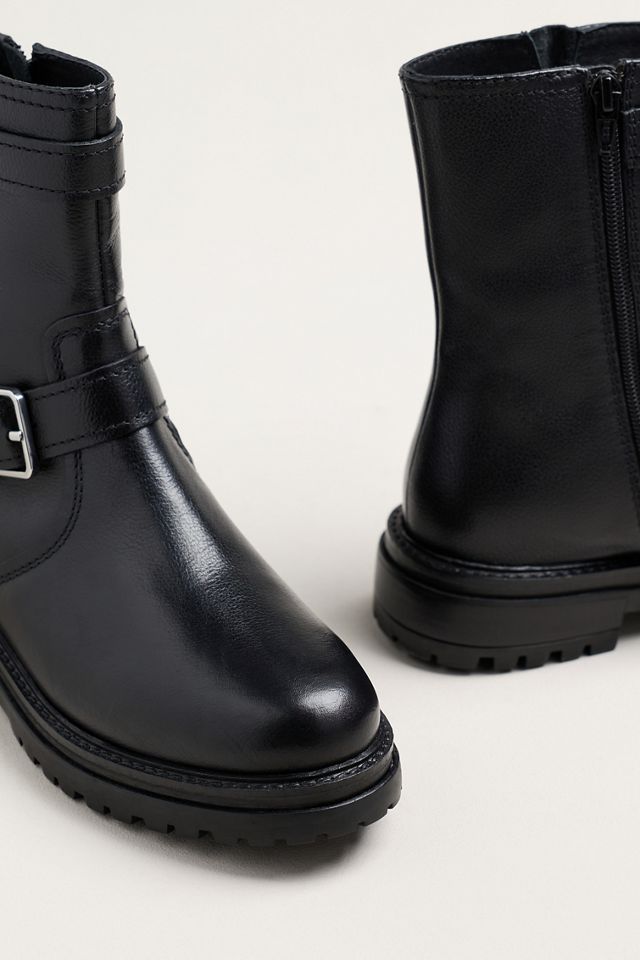 By Anthropologie Stompy Buckle Boots #2