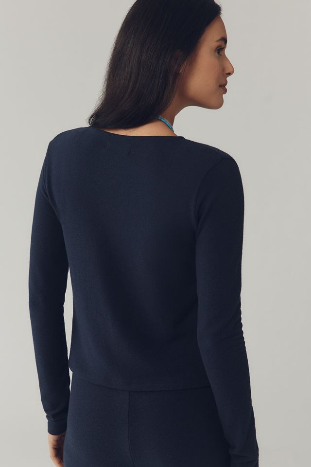 Velvet by Graham & Spencer Raya Button-Front Top #1