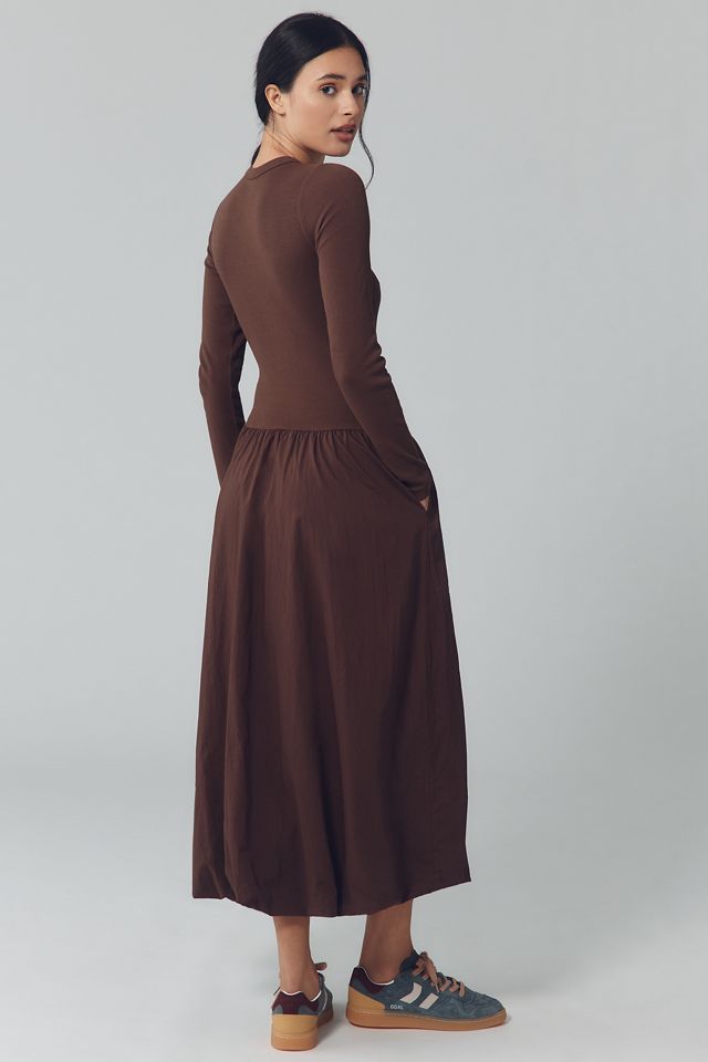 Velvet by Graham & Spencer Dolce Long-Sleeve Midi Dress #2