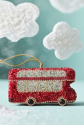 Hand-Beaded Travel Ornament