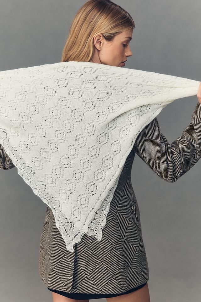 Crochet Triangle Scarf #1