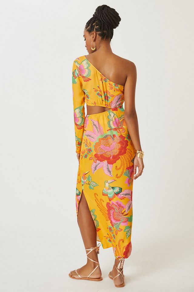 FARM Rio Single-Shoulder Printed Maxi Dress #2