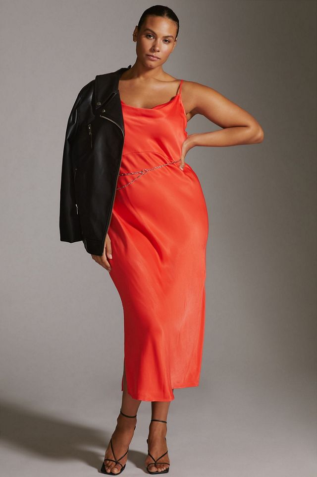 Elyse Bias Slip Dress | Anthropologie