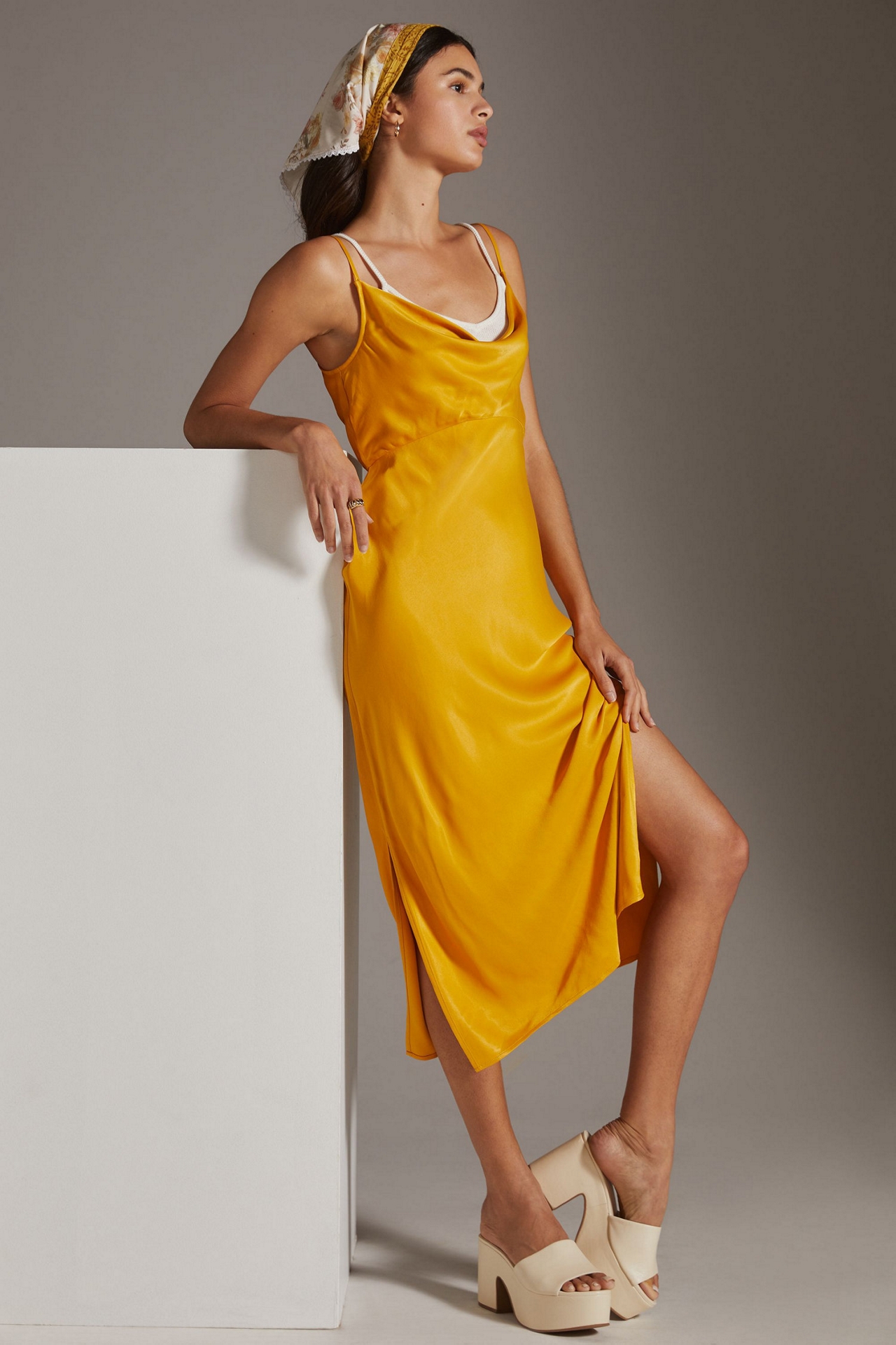 Elyse Bias Slip Dress