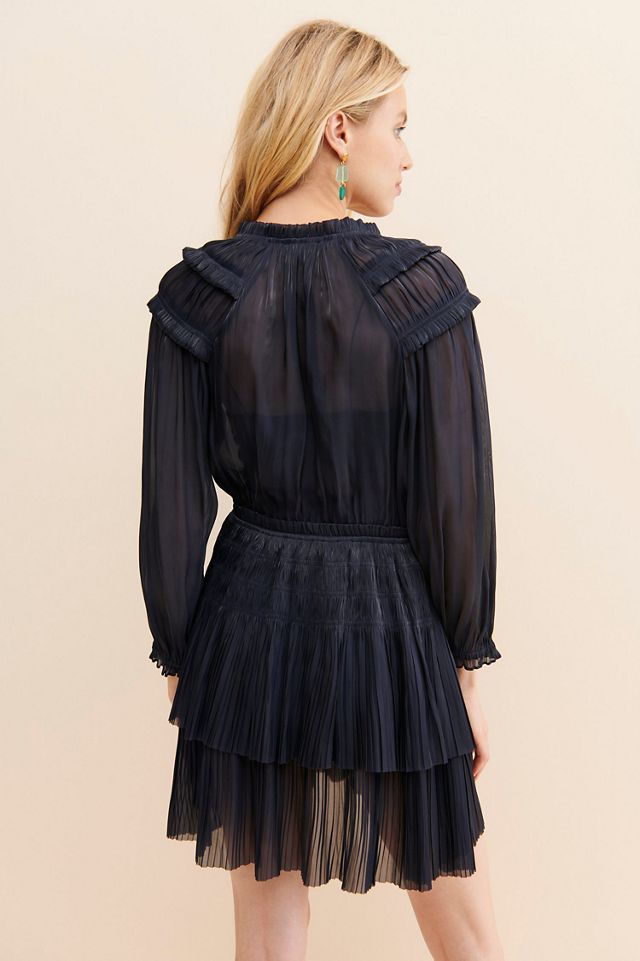Current Air Pleated Mini Dress #1
