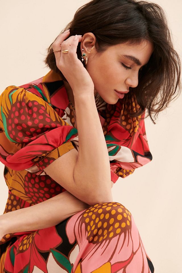 FARM Rio Sunflower Midi Dress #2