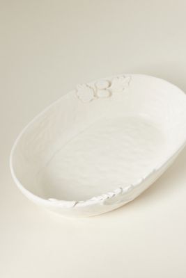 Oak Leaf Stoneware Medium Serve Bowl