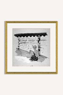 Vogue Magazine, "Creek Club Beach" Wall Art