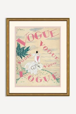 Vogue Cover, "Floating Vogues in Pink" Wall Art