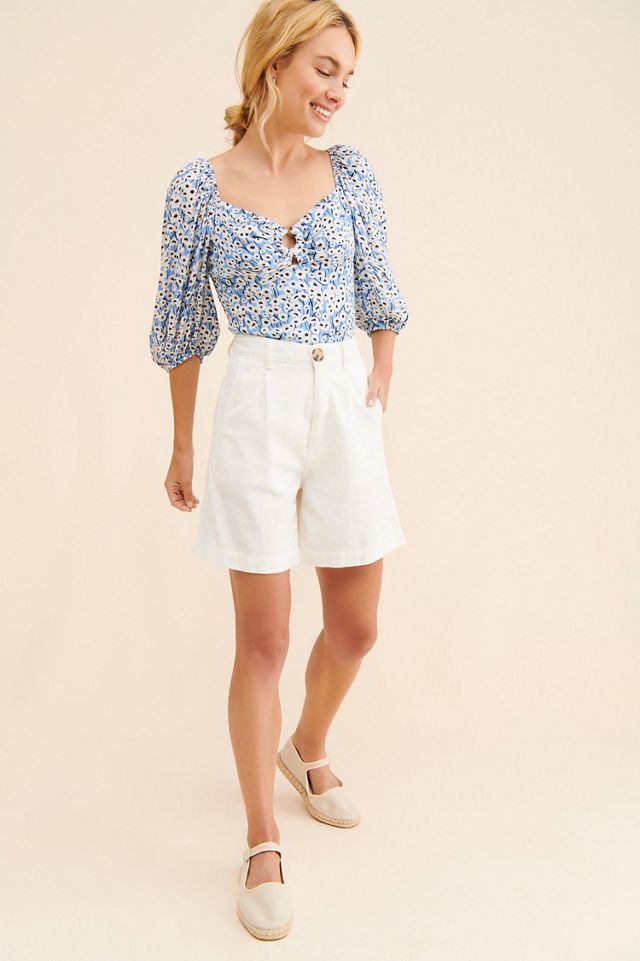 Hutch Floral Cutout Top #3