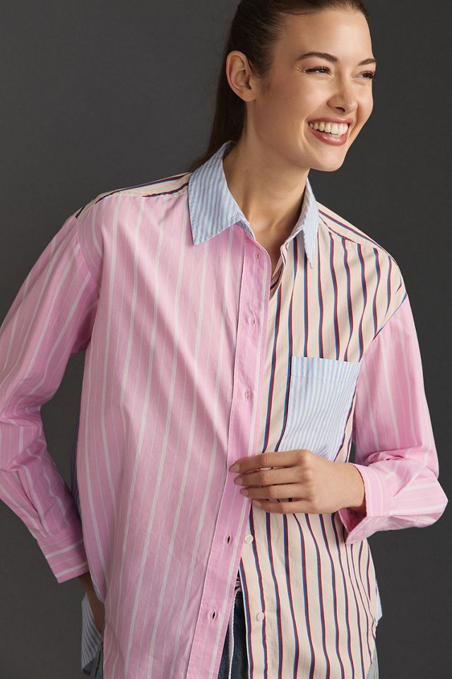 Essentiel Antwerp Famille Striped Buttondown Shirt #2