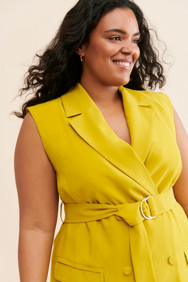 Eloquii Sleeveless Trench Dress #2
