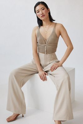 The Rylan Relaxed High-Rise Flare Pants by Pilcro