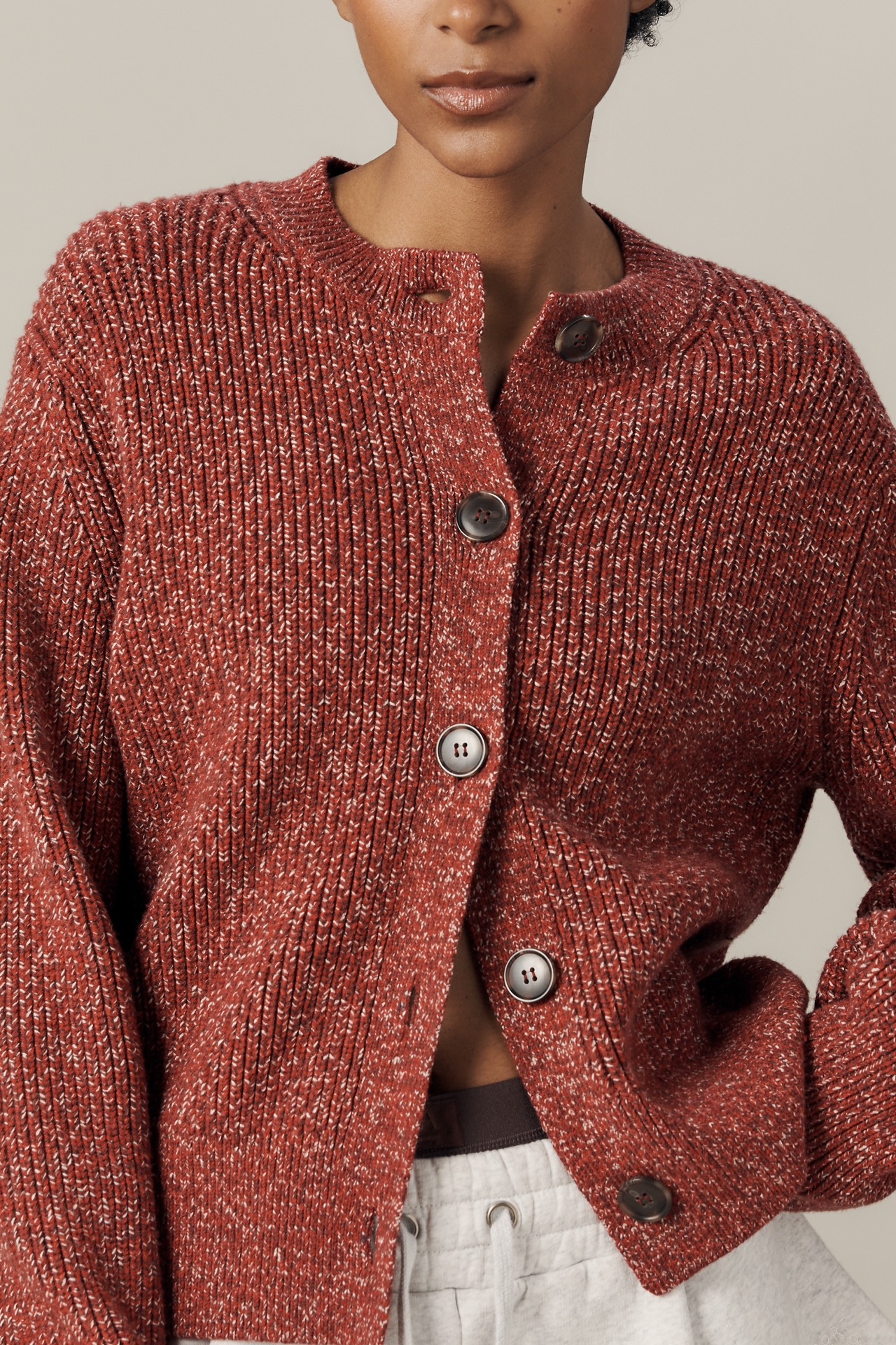 Varley Patricia Rib Cardigan Sweater