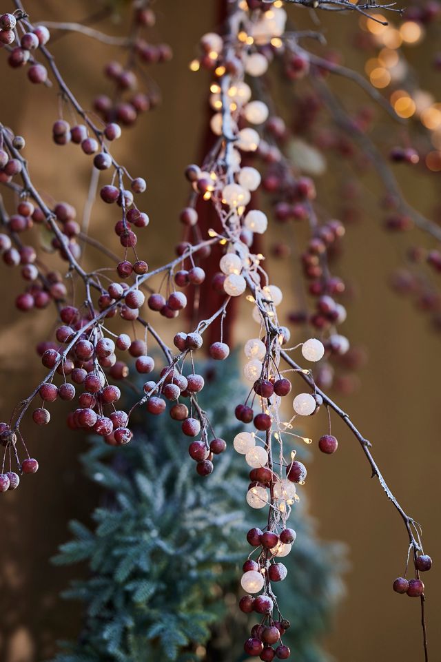Stargazer Twinkling Clear Beaded Light Garland #4