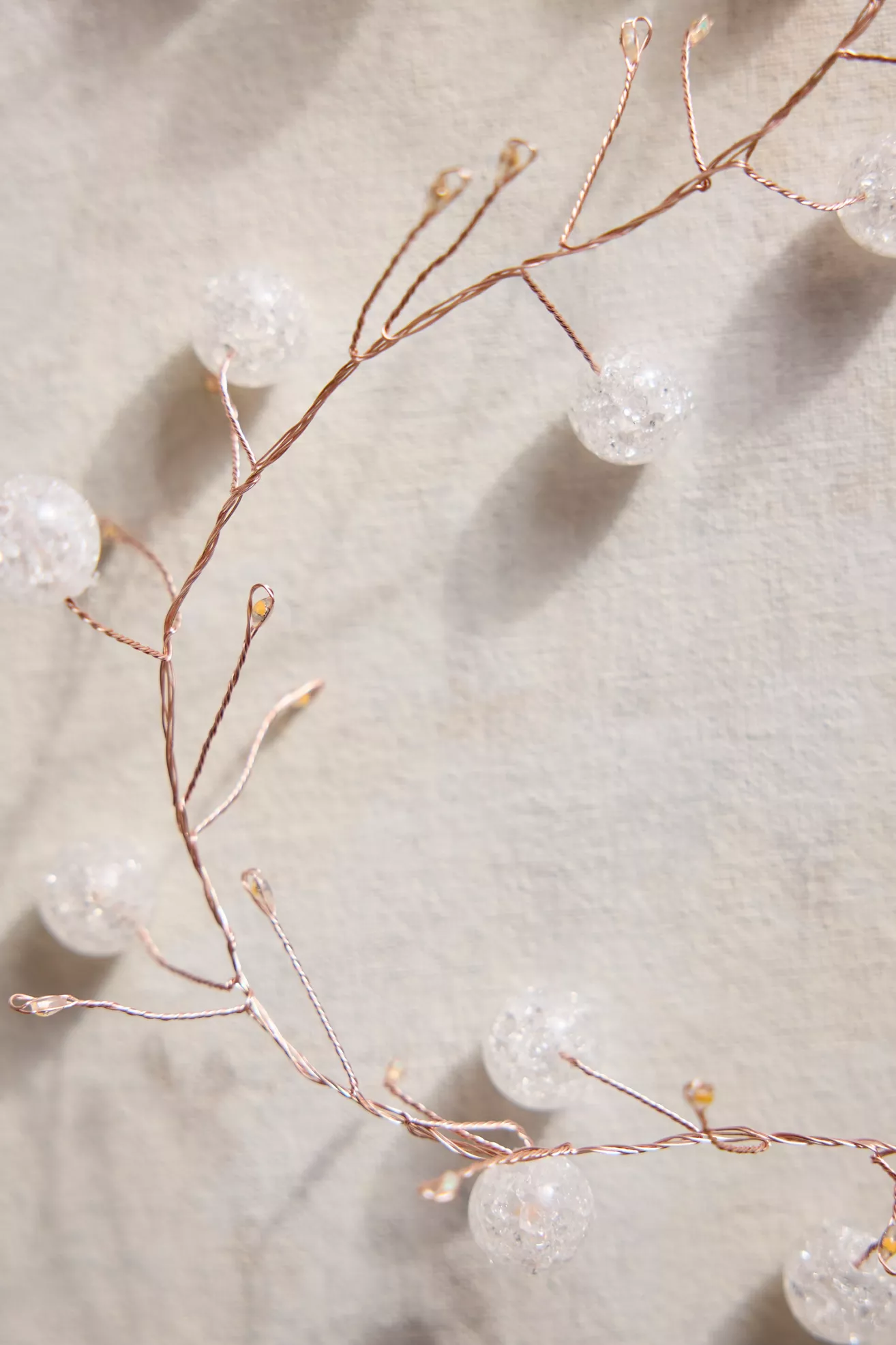 Terrain Stargazer Clear Beaded Light Garland - thumbnail 6