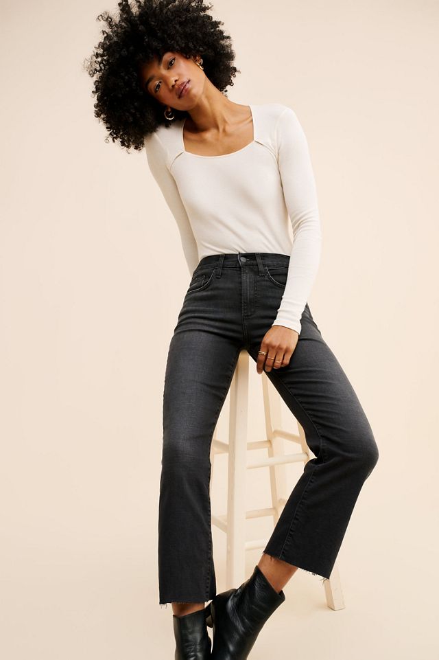 Joe's Jeans Callie High-Rise Crop Bootcut Jeans #2