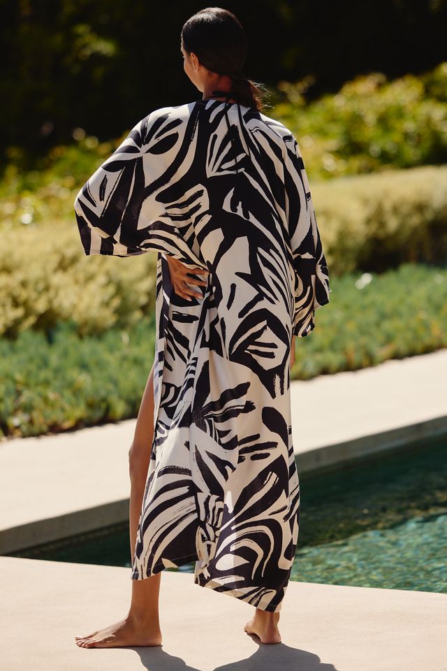 Bel Kazan Long-Sleeve Printed Duster #1