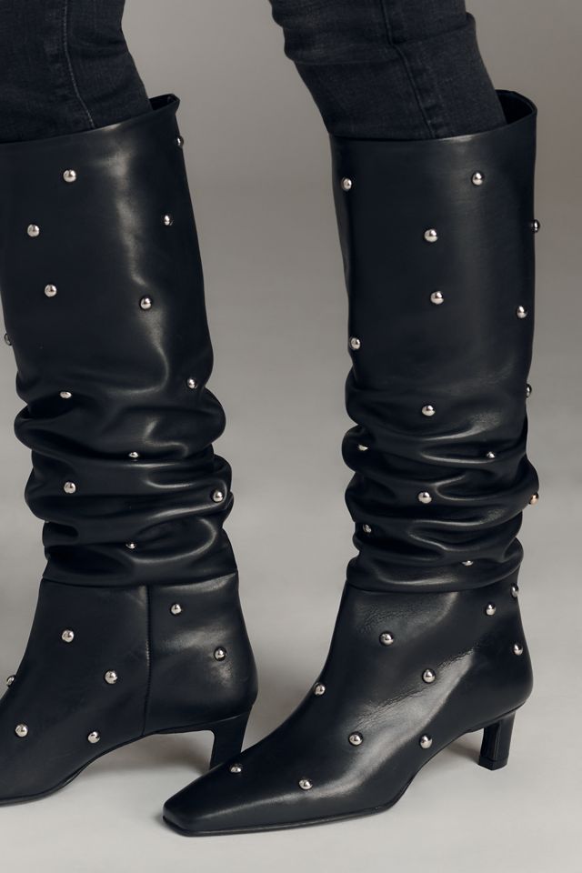 ALOHAS Kalila Studded Scrunch Boots #1