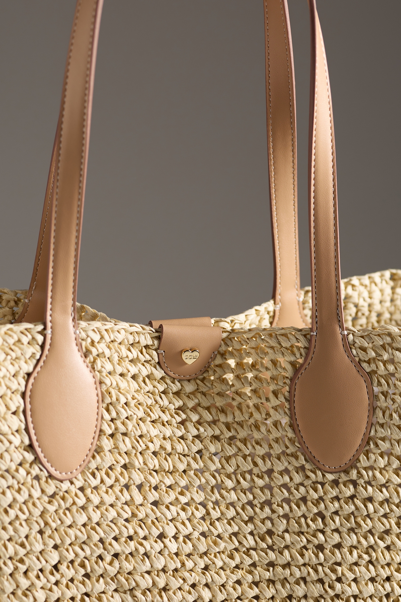 Stoney Clover Lane Beach Raffia Tote